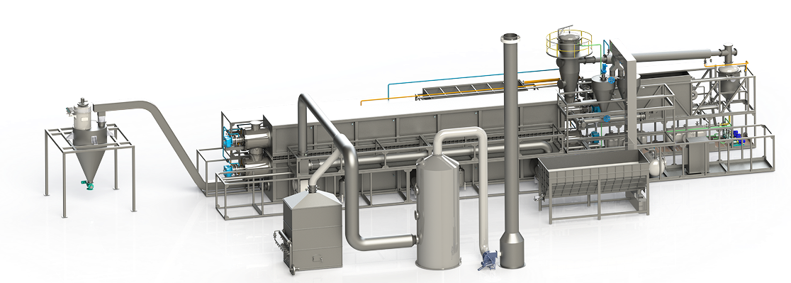 Continuous Waste Tyre Pyrolysis Plant and Machine (Copy)