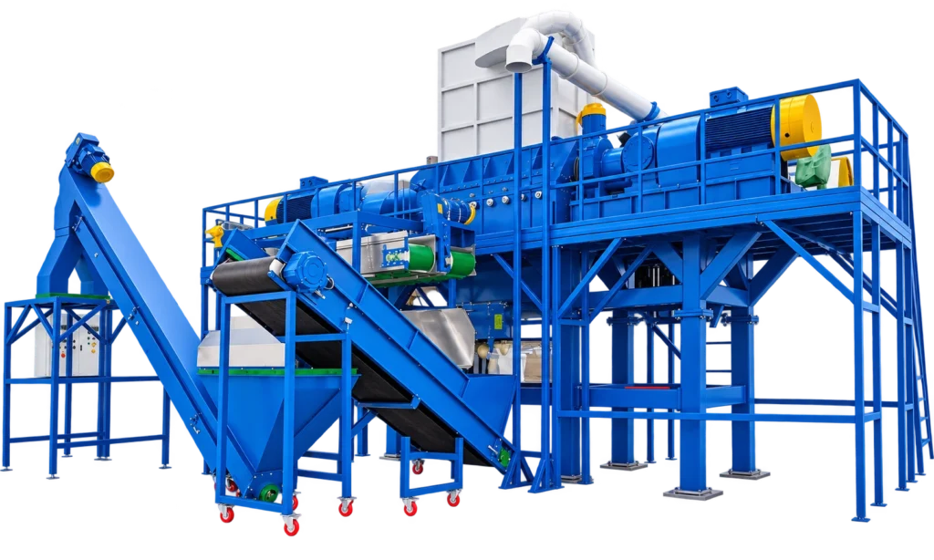 Automatic Waste Tyre Shredder Machine