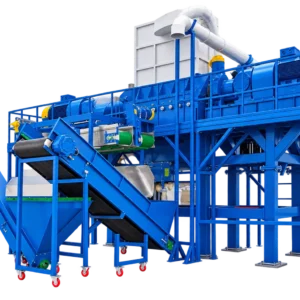 Automatic Waste Tyre Shredder Machine